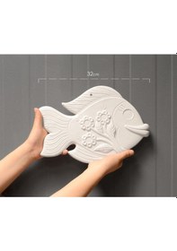 Resim Balık 2 Seramik Bisküvi Boyanabilir Obje 