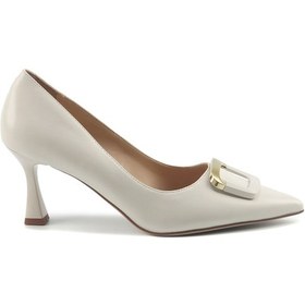 Resim Nine West Laden 5pr Bej Kadın Oxford Ayakkabı 000000000102035027 Bej 