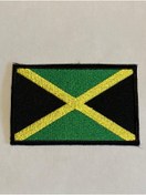 Resim StüdyoÜmitTişört Jamaıca Flag Patch-peç,arma,kot Yaması 