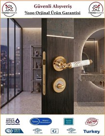 Resim Sofuoğlu Yakut Premium Rozetli Kapı Kolu - Albifirin - Wc Banyo 