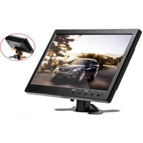 Resim EXVOL 10 Inc Led Monitör Hdmı Usb Vga Av Bnc Destekli Araç Içi Çok Kullanımlı 