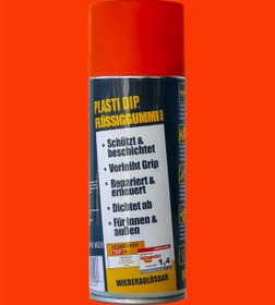 Resim PLASTİDİP Plasti Dip - Sprey - 400 ml - Mat Neon Turuncu 
