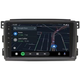 Resim Celali Tuning Mercedes Smart Forfour 2004-2006 Android 12 Carplay Navigasyon Multimedya - 4gb Ram 32gb Hdd 