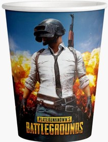 Resim Pubg Parti Malzemeleri Karton Bardak 8 Li 