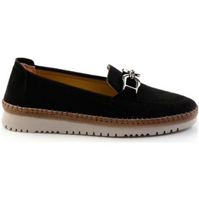 Resim Siyah Kadın Loafer Ayakkabı K01536201002 Siyah 