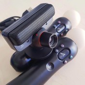 Resim PS3 Move Kol PS3 Kamera Set Playstation 3 Move Controller 2 ADET PS3 Move Kol - ÜCRETSİZ KARGO 