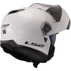 Resim Ls2 Strobe 2 Kask Beyaz 