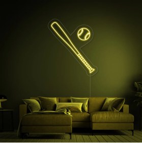 Resim HONEY CONCEPT Beyzbol Sopası ve Topu Neon Led 