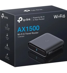 Resim TP-Link TL-WR1502X | All-in-One Taşınabilir Wi-Fi 6 Router | AX1500 Mbps | 1 Gigabit WAN & LAN Port | Power Bank Destekli | 3G/4G USB Modem | Hotspot & Access Point | Menzil Genişletici 