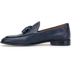 Resim Marcomen 152-7382 Erkek Hakiki Deri Klasik Ayakkabı Lacivert Lacivert 