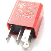 Resim Micro Röle 12V 20 Amper 4 Fisli Siyah 504644848 