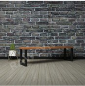 Resim deryawood Raweyn Masif Ahşap Hera Bank 37*80*45cm 