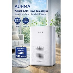 Resim Yellowtech Hepa Filtreli Hava Temizleyici Sessiz Air Purifier 3 Aşamalı Filtre 18M² Ofis Yatak Odası 