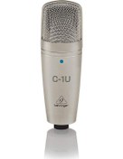 Resim Behringer C-1u Usb Studio Kondenser Mikrofon, Açık Altın 