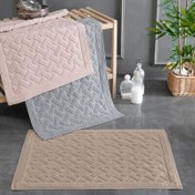 Resim Maxstyle İkat Ayak Havlusu Gri 50x70 cm 