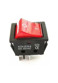 Resim Kırmızı Işıklı Kaynak Makine Şalteri 