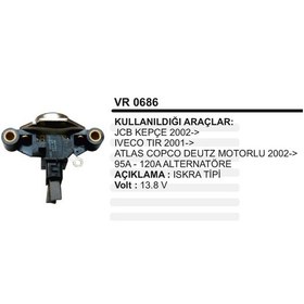 Resim Konjektor 24V Jcb Kepce Iveco Tir 504628027 