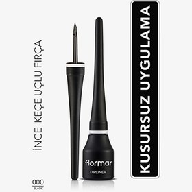 Resim Flormar Dipliner Black-Classic Likit 