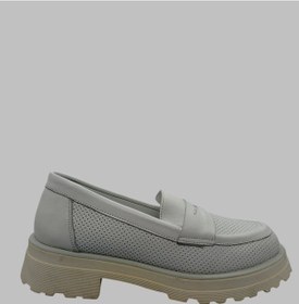 Resim Albini A-24y101269 Kadın Deri Oxford Ayakkabı Beyaz 