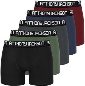 Resim Anthony Jackson Likralı 5'li Kutu Premium Erkek Modal Boxer 