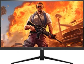 Resim Gamepower 24'' Vivid T40 180Hz 0.5ms Curved Va Gaming Monitör 