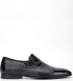 Resim Tamer Tanca Erkek Hakiki Deri Siyah Makosen Ayakkabı 537 3052 Erk Ayk Sk23/24 Syh Bfl/syh Krtn 