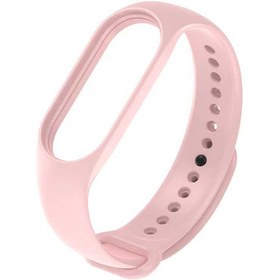 Resim Xiaomi Mi Band 7 Uyumlu Klasik Zore Kordon-Pembe Açık 