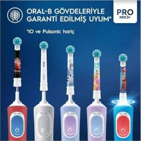 Resim MWX Teknoloji Oral-B Çocuk Için Şarjlı Diş Fırçası Yedek Başlığı 2 Adet 