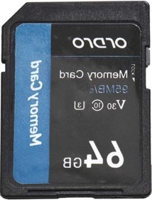 Resim Createtech Ordro 64gb V30 Sd Kart - 95mb/s Okuma, Dijital Kamera Uygun, Yüksek Hızlı 