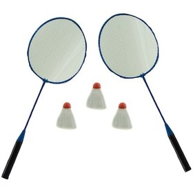 Resim Badminton Seti Metal 2 Raket 3 Top 