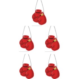 Resim Jet Hızında 5'li Set Boks Eldiveni Araç Kokusu 
