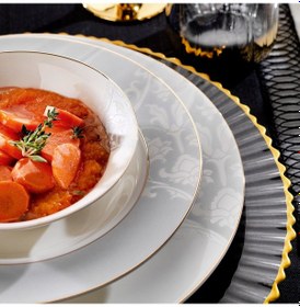 Resim Schafer Fiesta Yemek Takımı 24 Parça-gri 