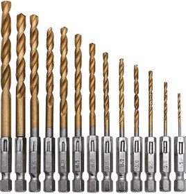 Resim Aubyhe 1.5-6.5mm Çaplı Altıgen Saplı Matkap Ucu Seti - Elektrikli Tornavida Ve Matkap İçin Dayanıklı, Çok Amaçlı Delme Aracı 