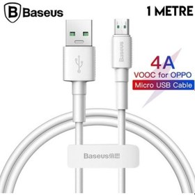 Resim Baseus Mini White Micro Usb 4A Oppo Vıvo Dash Usb Şarj Kablosu 1 (473991249)-Beyaz 