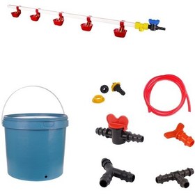 Resim TavPet Nipel Tavuk Suluğu 20 Lt Depolu Dilli Çanaklı (Set/23) 