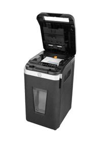 Resim Hp Pro Shredder Auto 400cc Otomatik Beslemeli 400 Sayfa Evrak İmha Makinesi-p4-çapraz Kesim-4x12mm-53lt 