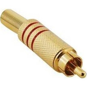 Resim Ks300 Rca Erkek Konnektör Gold 