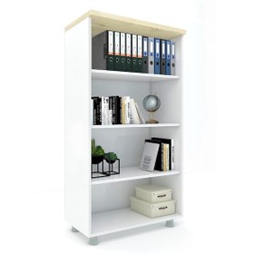Resim Modüler Dünyası Kitaplık Dosya Dolabı - 80X35X153 