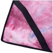 Resim Geeroyoo Yaz Tatili İçin Ultra Emici Mikrofiber Plaj Havlusu Ve Şezlong Kılıfı - Çok Cep İşlevli, Hızlı Kuruyan Mor 