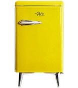 Resim ISM Retro Minibar Mini Buzdolabı Otel Ev ve Ofis İçin Uygun Şık Tasarım Düşük Enerji Tüketimi Sessiz 