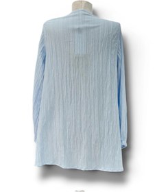 Resim Butik Bebe Mavisi Kimono Yazlık Yeni Trend Gömlek Modelimiz 