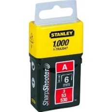 Resim Stanley 1-TRA204T A Serisi Hafif Hizmet Zımba Teli 6 mm 