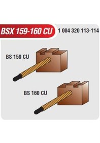 Resim Bsx159-160cu 12v Marş Kömürü Vectra-mercedes-volvo Bmw Alfa Ford Transıt 5 16x11,5/13 Bosch Tipi 