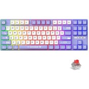 Resim Ak870mc Kablolu- Hot Swap Mekanik Oyuncu Klavyesi- Rainbow Aydınlatmalı 