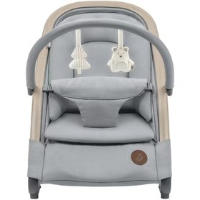 Resim Eco Kori Bouncer, Katlanabilir ve Oyuncaklı Ana Kucağı - Gri 