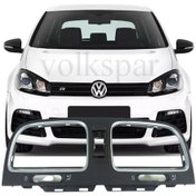 Resim Golf 6 2008-2012 Model Arası Uyumlu Torpido Orta Havalandırma Izgara Çerçevesi 