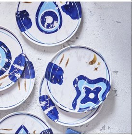 Resim Fecra Teos 6 Parça Pasta Tabağı Seti 