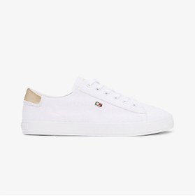 Resim Tommy Hilfiger Vulc Lace Up Kadın Beyaz Sneaker 