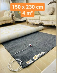 Resim ÖMSER HOT Halı Altı Isıtıcı (ALMAN KALİTESİ) 150 X 230 Cm 