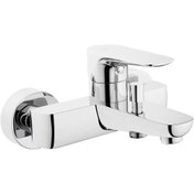 Resim VitrA A42324 X-line Banyo Bataryası Krom 
